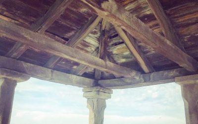 frescoes : draguć : istria : croatia