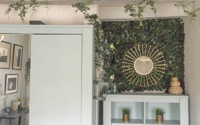 grey & white, with a woodland vibe…