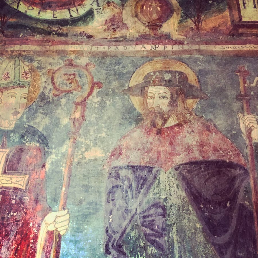 The Frescoes of the Church of St Roc, Draguć, Istria