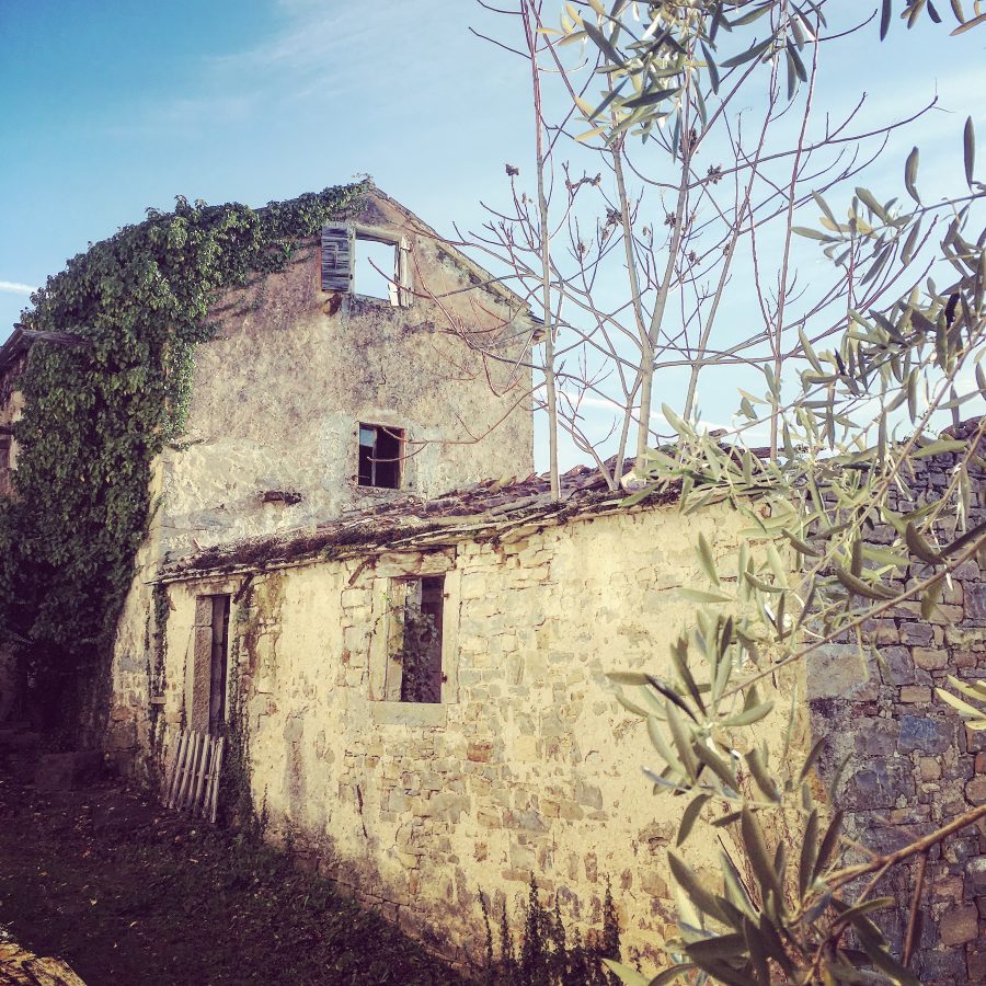 Abandoned village in Istria, Croatia