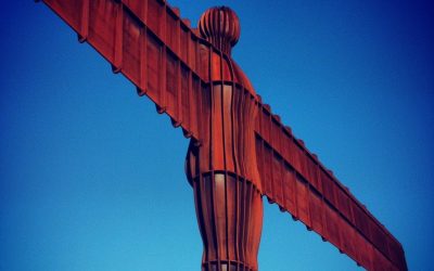 angel of the north : gateshead : england