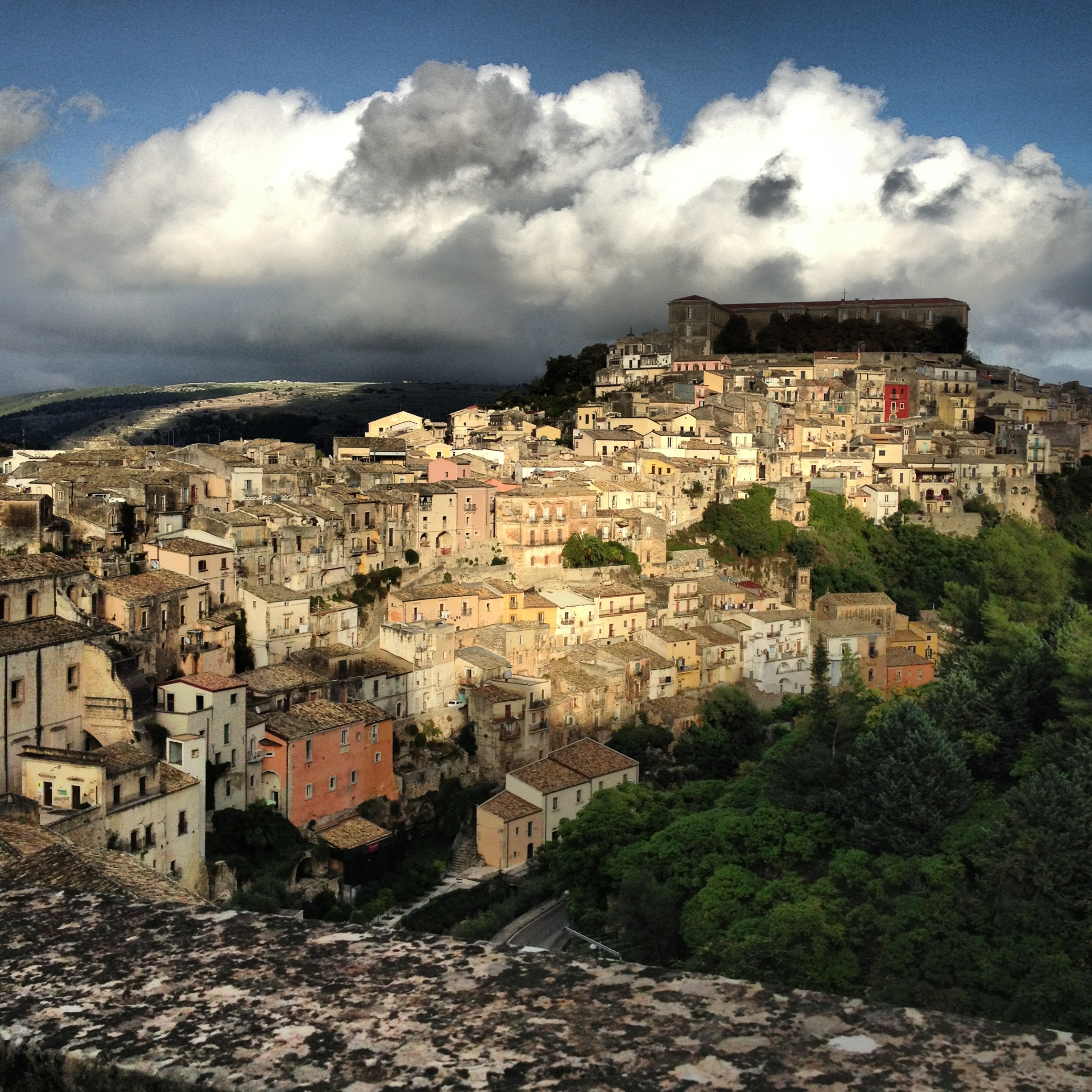 The old town of Ragusa Ibla, Sicily