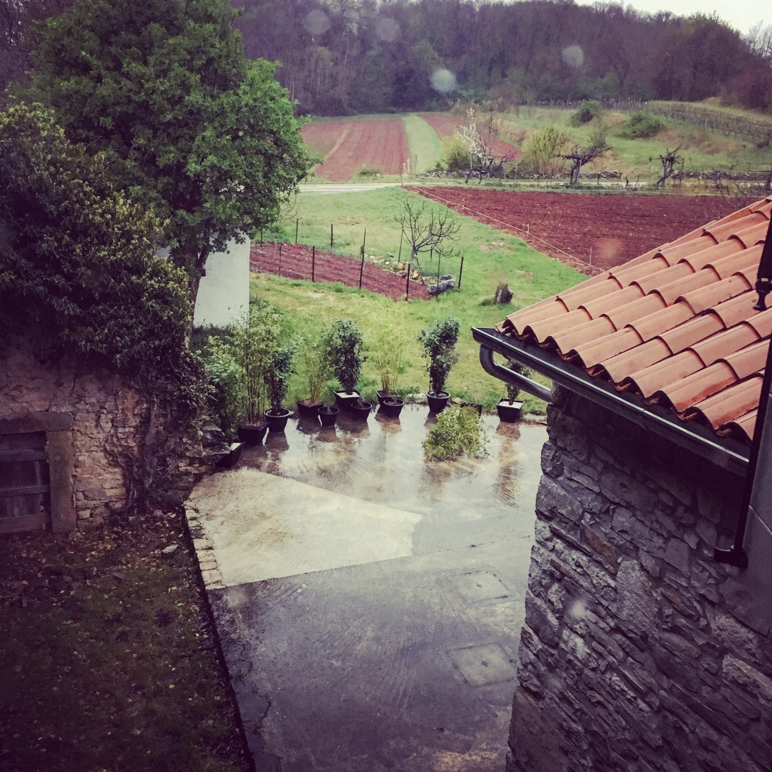 Spring rains in Istria...