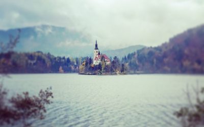 lake bled : slovenia