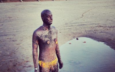 the iron men : crosby : merseyside