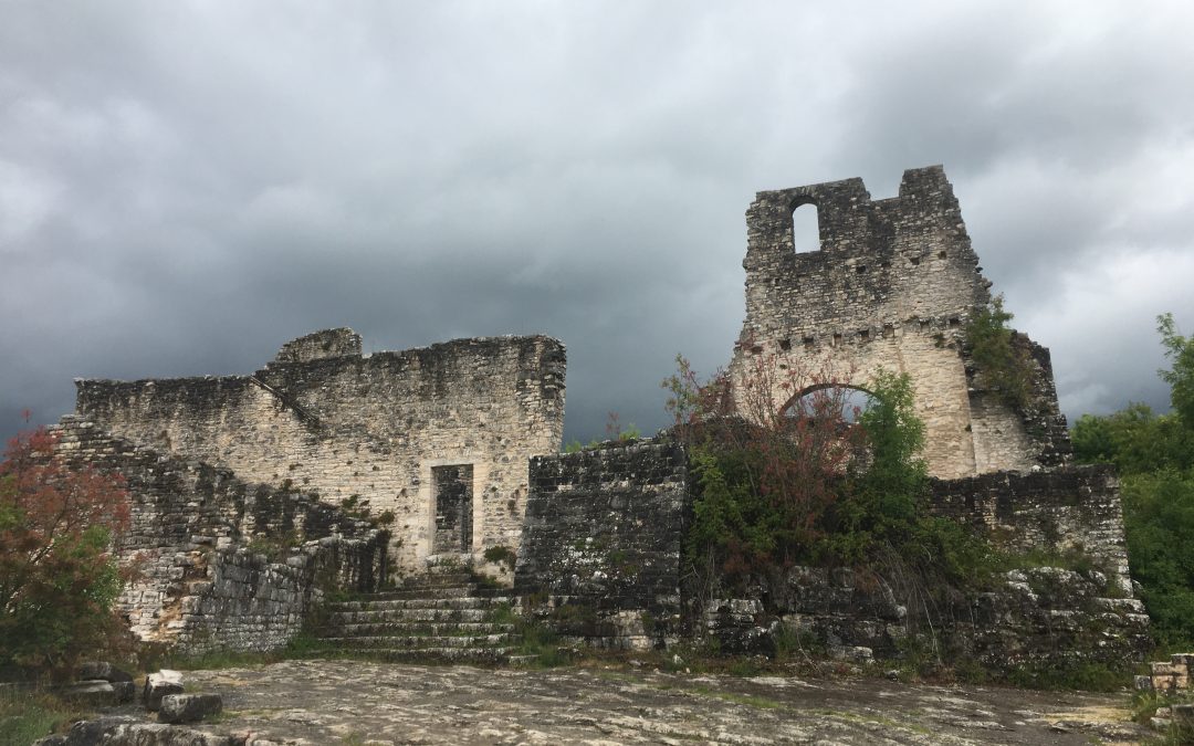 the ruins of dvigrad : istria